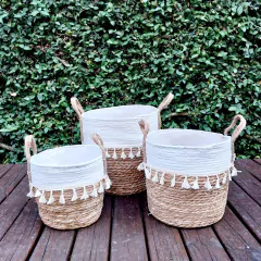 Canastos Fiorella Set x 3