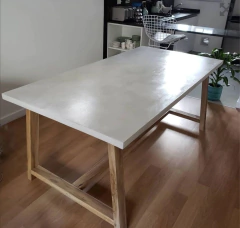 Mesa comedor Microcemento
