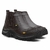 Bota De Segurança Cat Em Couro Com Bico Reforçado. Marrom - comprar online
