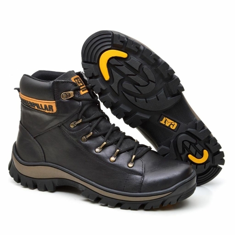 Bota Cat Adventure Work Latego. Preta