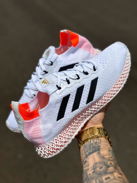 Tênis Adidas 4d Fwd. Branco/Laranja