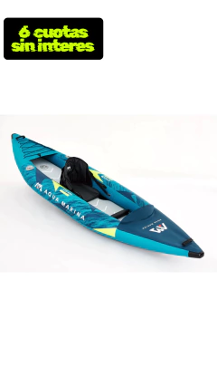 KAYAK INFLABLE AQUAMARINA STEAM PROFESIONAL - 1 PERSONA - comprar online