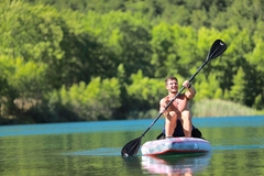 REMO STAND UP ALUMINIO DUAL TECH 2 EN 1 AQUAMARINA - comprar online
