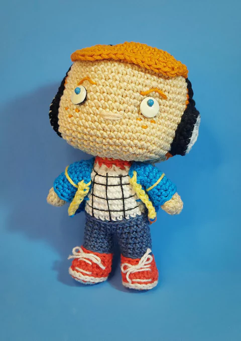 Amigurumis Stranger Things (Max e Eddie) - comprar online
