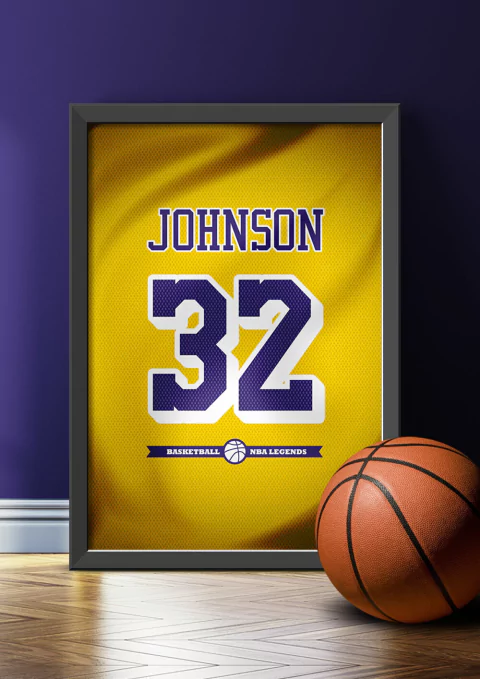 Quadros NBA Legends - Geekoisas