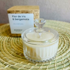 VELA FLOR DE IRIS & BERGAMOTA