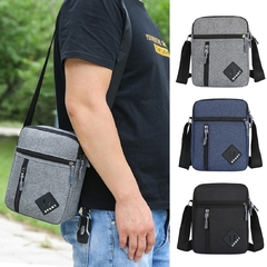 Imagem do 2022 Bolsa Mensageiro Masculina Bolsas de Ombro Transversais Homens Pequenas Mochilas para Trabalho Negócios Mochilas Oxford à Prova D' Água Bolsa Mochila