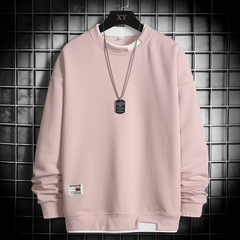 Moletom Masculino Moletom Com Capuz Casual Decote Redondo Masculino Streetwear Japonês Hip-Hop Moda Casual Manga Comprida Moletom Com Capuz Solto Pulôver - loja online