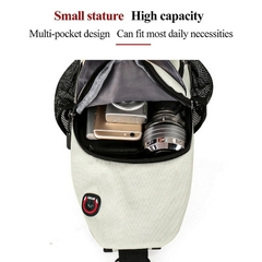 Nova bolsa de ombro masculina 2022 casual bolsa de peito de negócios bolsa masculina multifuncional mochila feminina ciclismo mochila esportiva pacote de viagem na internet