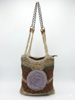 Cartera "Tomasa" tejida al Crochet. Chaguar - - comprar online