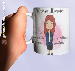 Caneca Profissão Recursos Humanos Castanho (Linha Profissões femininas) (cópia) - comprar online