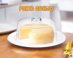 Porta Queijo De Plástico C/ Tampa Acrilico - comprar online