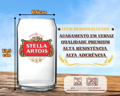 Kit 4 Copos Personalizados Cervejas Famosas Rótulos 450ml - comprar online