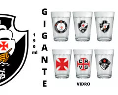 Jogo com 6 Copos Americanos de Time 190ml na internet