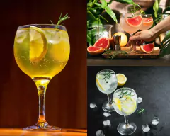 Kit 12 Taças De Gin 630ml Vidro P/ Drinks - comprar online