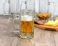 Imagem do Kit 6 Canecas Chopp 360ml Zero Grau Vidro