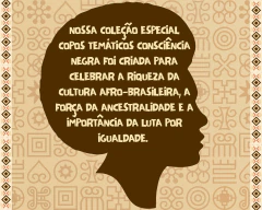 2 Copos Americanos Personalizados Consciência Negra 190ml - Oro Comércio