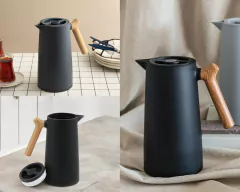 Garrafa Térmica Potty 1L Com Bulbo de Vidro 3 Cores na internet