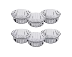 Kit com 6 Bowls de Vidro Tripoli de 270ml