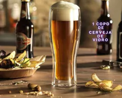 Copo de Parede Dupla para Cerveja 500ml - comprar online