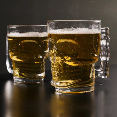Caneca de Chopp de Caveira de 515ml - loja online