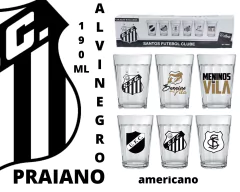 Imagem do Jogo com 6 Copos Americanos de Time 190ml