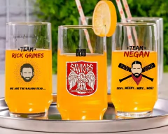 6 Copos Altos Temáticos The Walking Dead 300ml Colecionável - comprar online