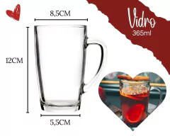 Kit com 6 Canecas para Chá/Café de 300ml - comprar online
