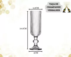 Kit 6 Taças Champanhe Versalhes 170ml Confraternização na internet