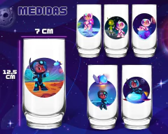 6 Copos Altos 300ml Personalizado Coleção Astronauta na internet