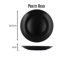 Imagem do Conjunto 2 Pratos Raso De Cerâmica