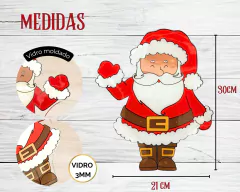 Kit 2 Petisqueiras Papai Noel & Boneco de neve De Vidro na internet