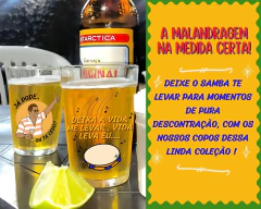 2 Copos Americanos 190ml Vidro Personalizado Zeca Pagodinho Não Desbota na internet