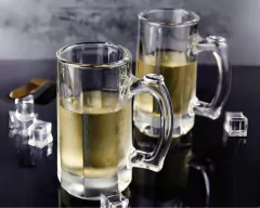 Conj. 24 Caneca Vidro 360ml Personalizado Congelador Freezer - loja online