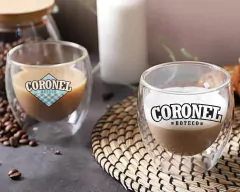 48 Copos Café 80ml Personalizados Parede Dupla - comprar online