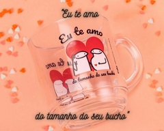 Kit com 2 Canecas de Vidro - Flork 300ml na internet