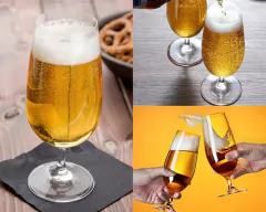 Conj 2 Taças Cristal 380ml Cerveja/Chopp