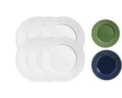 Kit de 6 Pratos de Sobremesa - Porto Brasil
