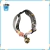 Chirimen Hanabi Fireworks Cat Collar Gray