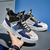 Tênis importado masculino Europa High-Top Couro 2023