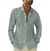 Camisa clássica masculina cardigã manga longa Men's 2023 - CONCEITO 'PERSON'