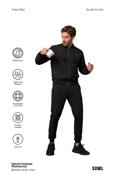 Axel BomberJacket Caballero Waterproof