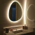 Espelho Grande Com Led Branco Orgânico Luz Fria 80*90 Decora - comprar online