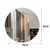 Espelho Grande Com Led 70cm Círculo Luz Amarela + Fonte Bivolt Inclusa 110/220 - comprar online