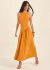 Vestido Midi Canelado Cintura Assimétrica Isy - comprar online