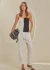 Blusa Bicolor Tomara que Caia com Franzido Forum