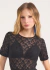 Blusa Lace Crop com Cós Elástico Colcci - comprar online