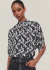 Blusa Floral Graça Shoulder - comprar online