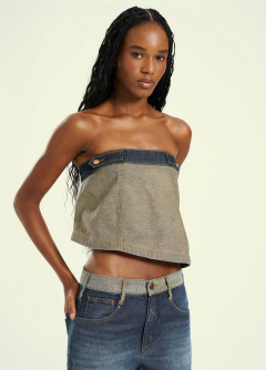 Blusa Jeans Open