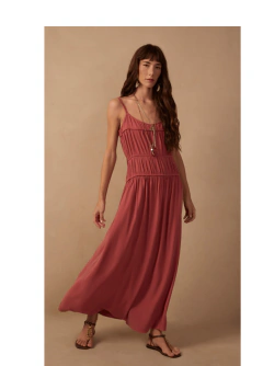 VESTIDO LONGO PALA FRANZIDA DRESS TO